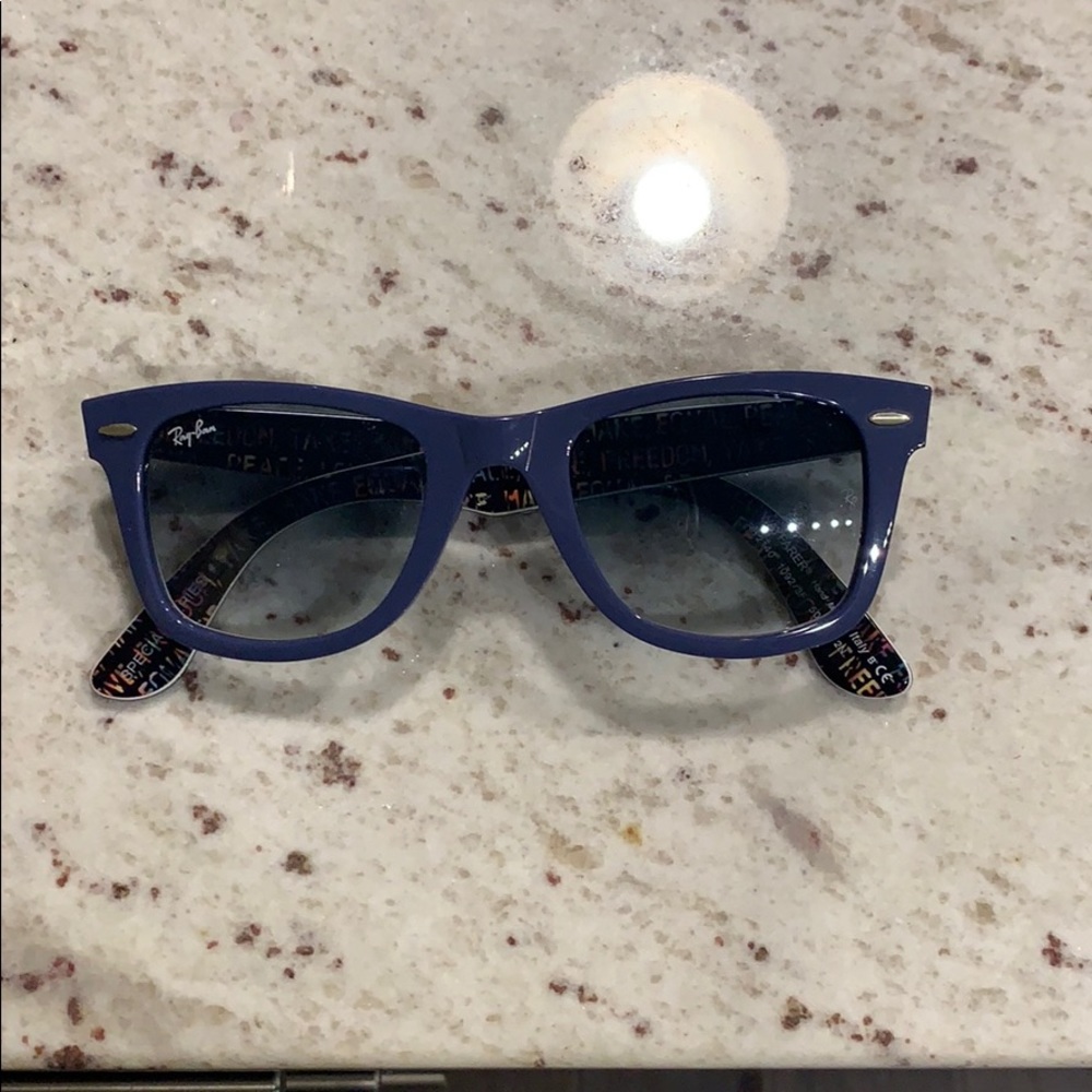 Limited edition ray ban wayfarers